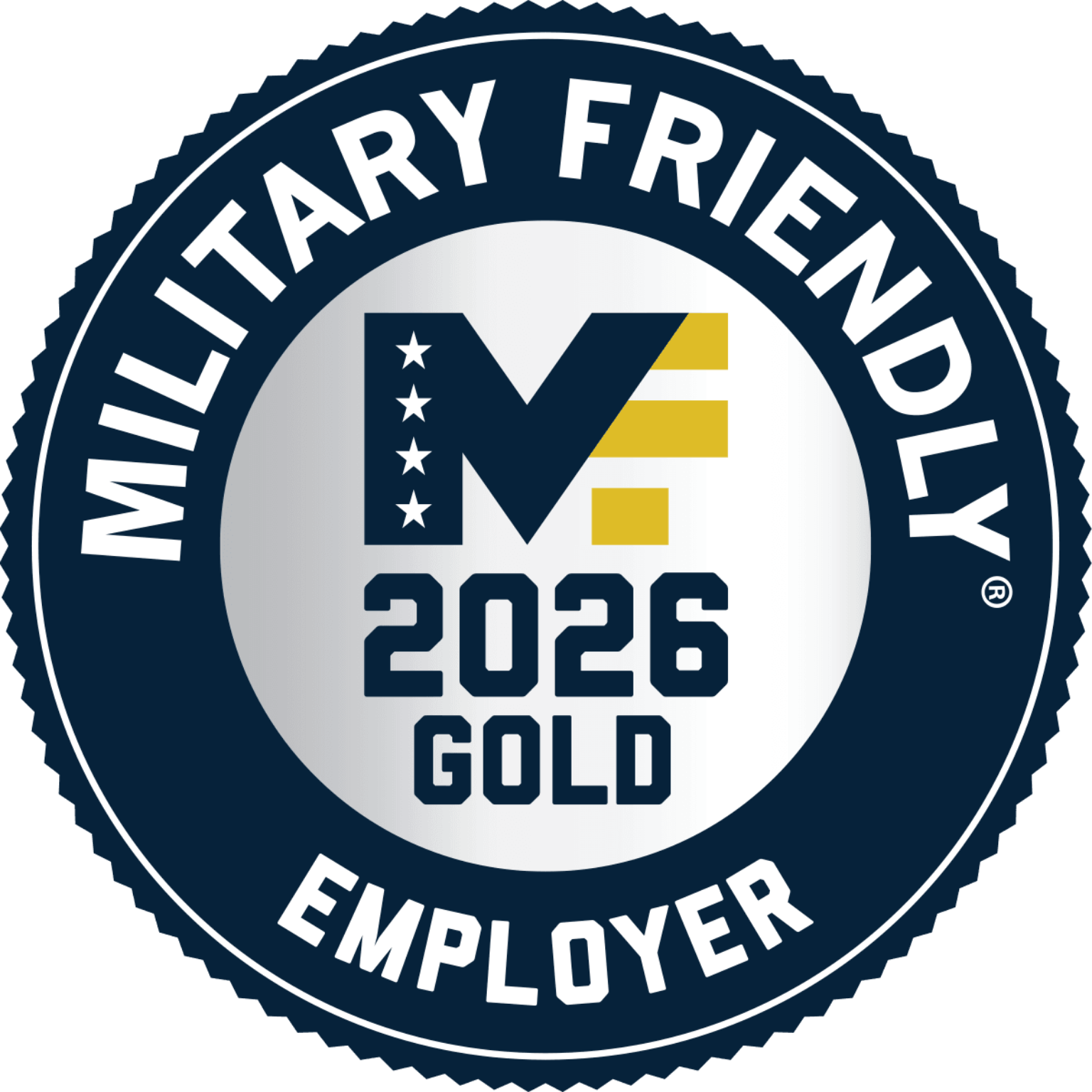 Military Friendly Employer 2026 Logo